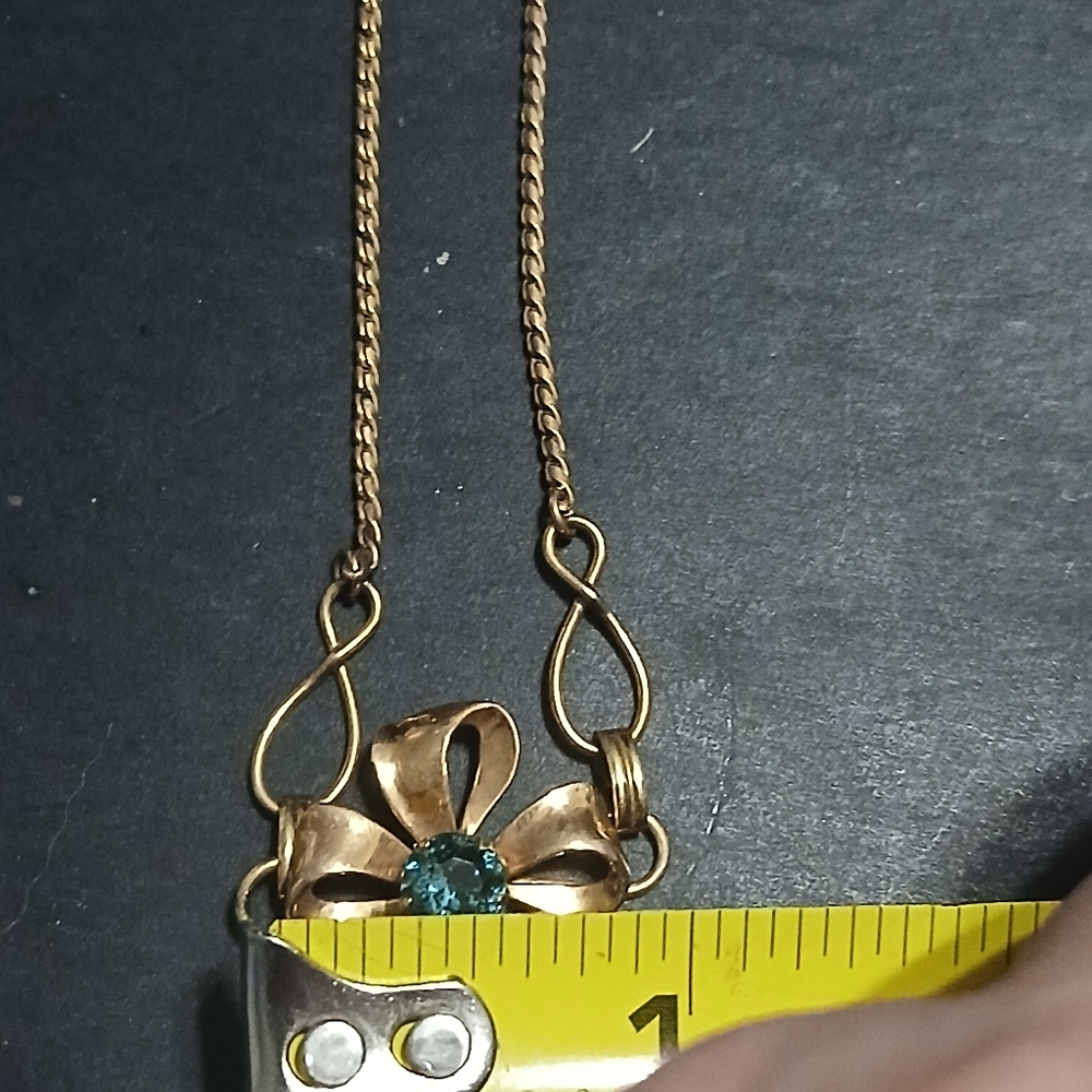 Vandell vintage floral gold necklace 1/20 - Picture 11 of 12